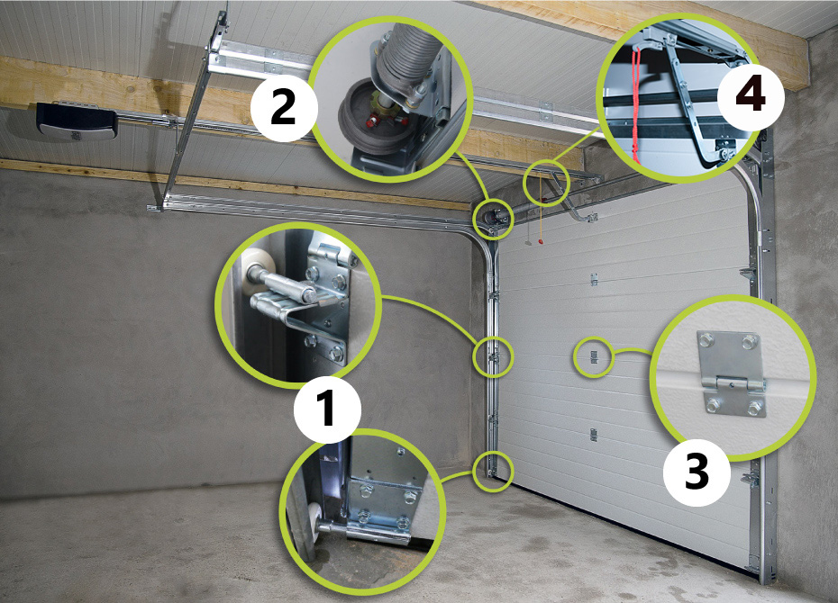 Je pose ma porte de garage sectionnelle en 10 étapes !